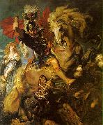 Peter Paul Rubens St George and the Dragon oil painting artist